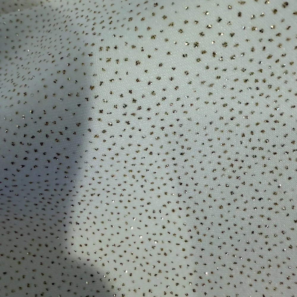 City Triangles White and Gold Dress - Picture 6 of 12